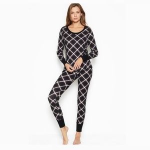 New Victoria's Secret Thermal Long Pajamas PJs Set 2 Piece Set